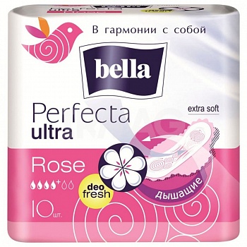 Гиг/пак Белла Perfekta Ultra Rose deo fresh софт 10шт /36/16/10-277