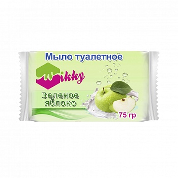 Мыло/т Викки 75г Зеленое яблоко /90/Акция