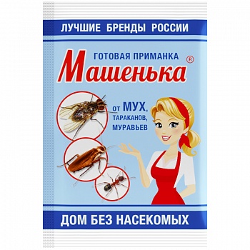Инсектицид Машенька гранулы от мух/тараканов/муравьев 10г /100/КП