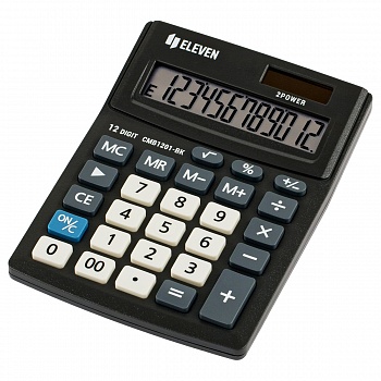 Калькулятор Eleven Business Line CMB1201-BK 12 разр 102*137*31мм /1/339196/Распродажа