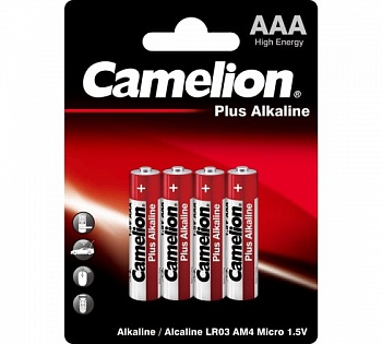 Батарейки Camelion Plus LR03 4шт  /286