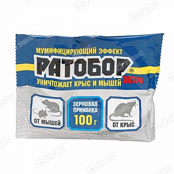 Инсектицид Ратобор Экстра тесто брикет 100г /50/ВХ